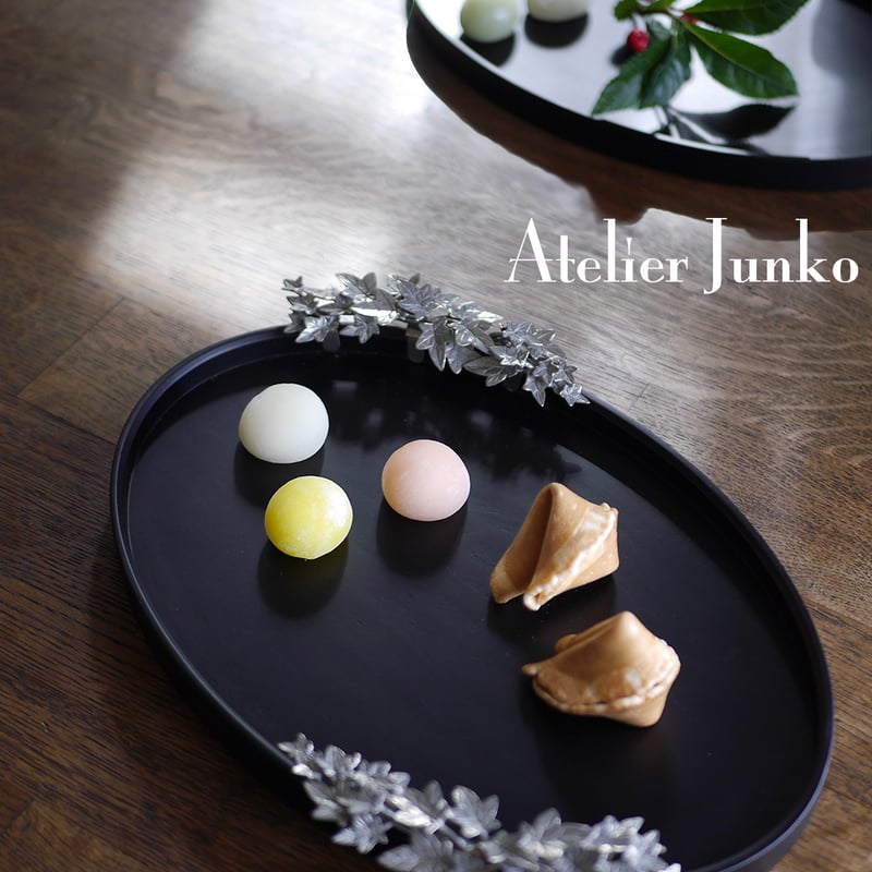 トレー ウッド オーバル アイビー Tray Wood Oval Ivy | Atelier