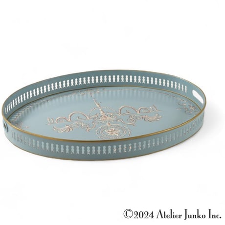 アトリエジュンコ ガラス製オーバルトレー Atelier Junko Selection in