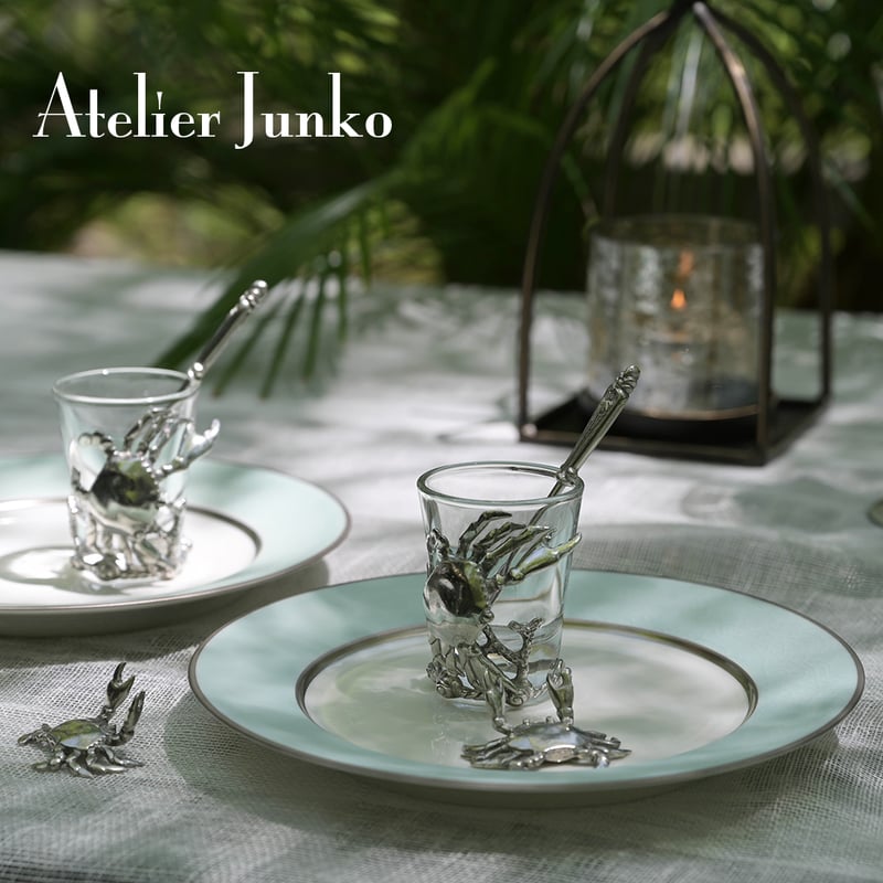 ショットグラス クラブ Shot glass Crab | Atelier Junko EC ショットグラス クラブ Shot glass Crab | Atelier Junko EC