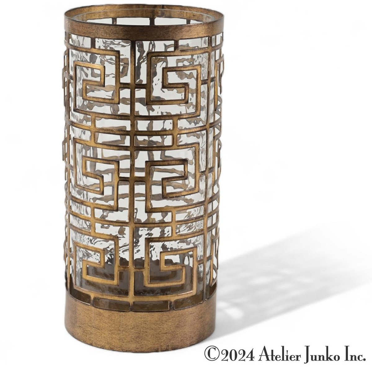 キャンドルホルダー グリークキー L Candleholder Greek Key
