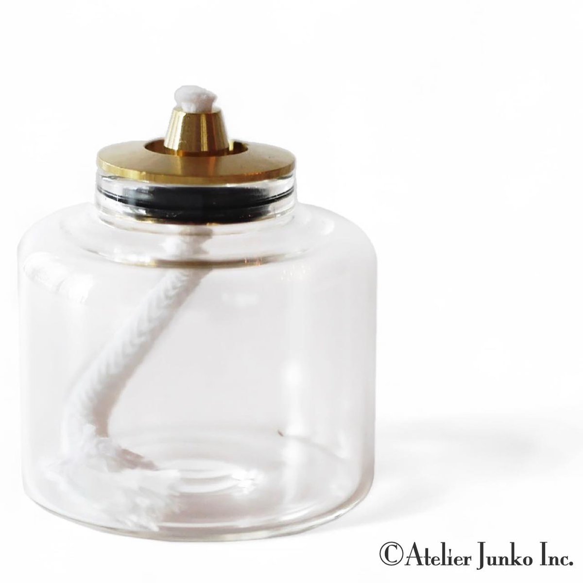 グラスオイルランプ M Glass oil lamp M | Atelier Junko EC