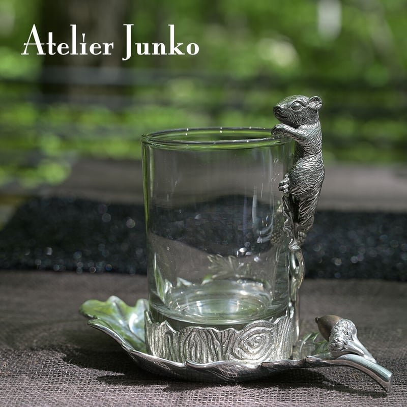 ミディアムグラス ボースハングリス Medium glass Squirrel | Ateli