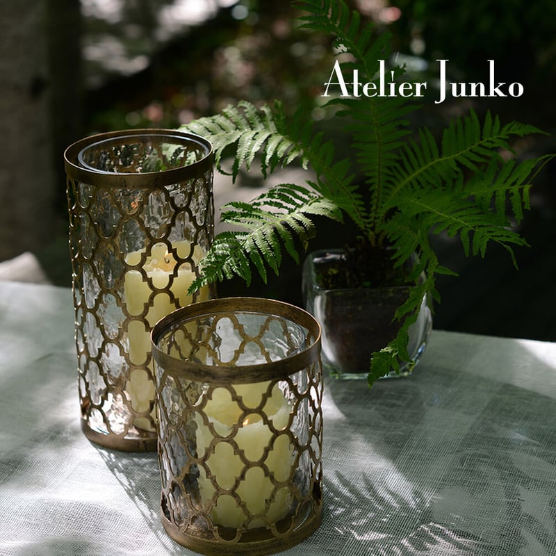 キャンドルホルダー アラベスク Candleholder Arabesque | Atelie
