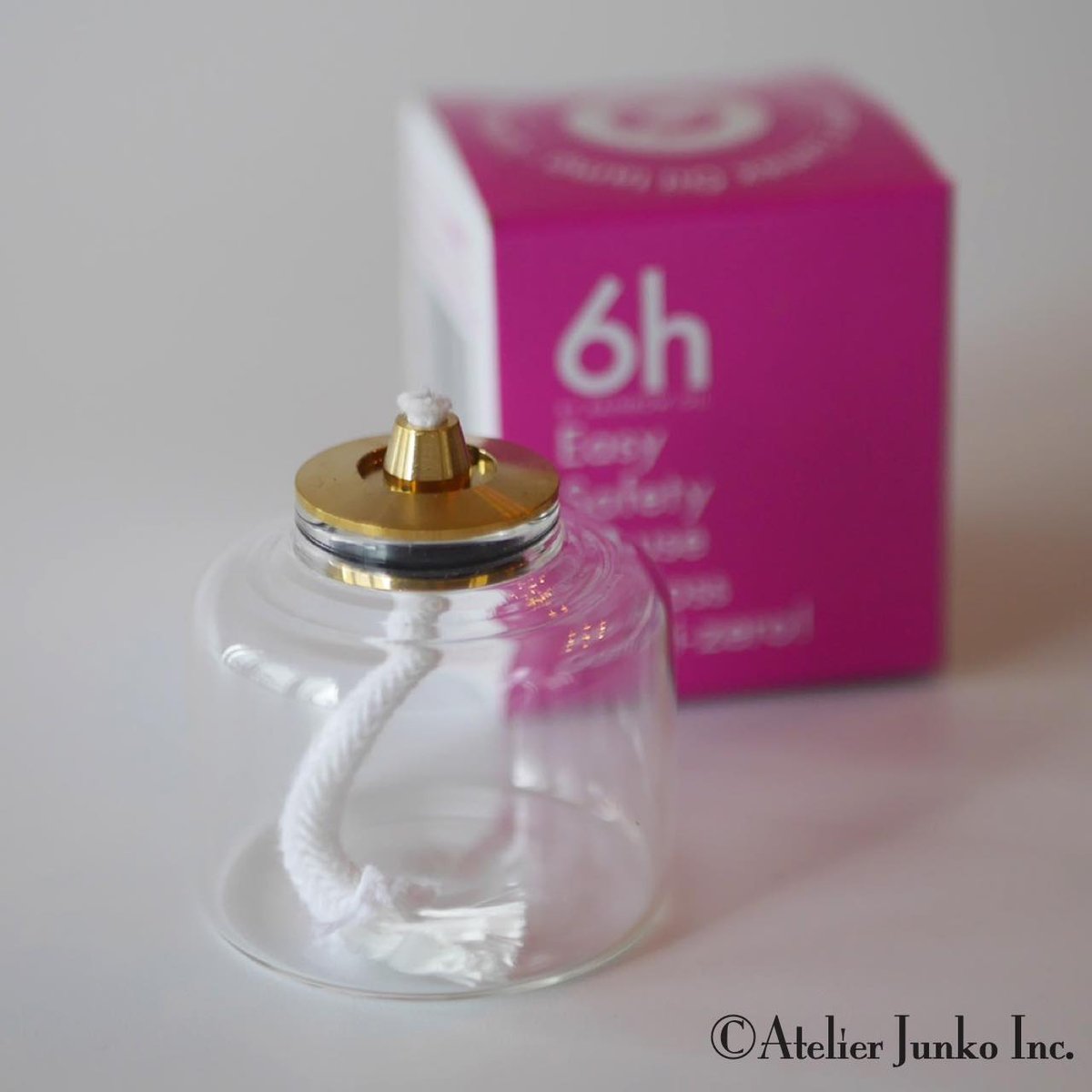 グラスオイルランプ M Glass oil lamp M | Atelier Junko EC