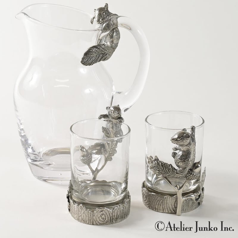 MIYABI GLASS STUDIO】グラスアイ バブルアイ 20mm ピンク・紫系