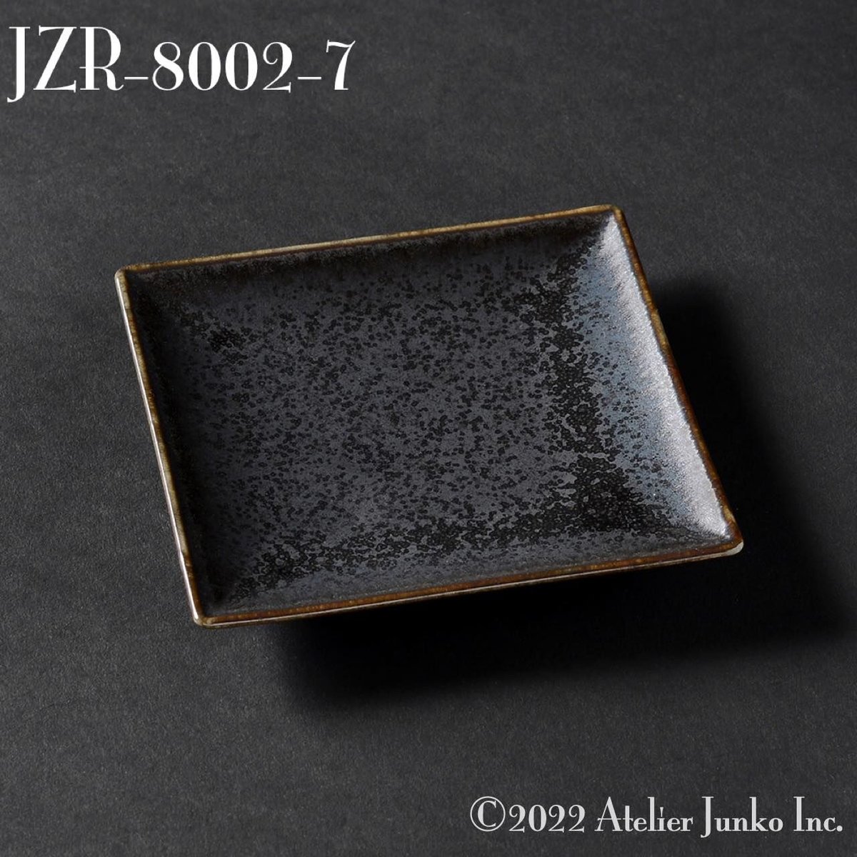銀彩 家型七段重 正角皿・丸皿 | Atelier Junko EC shop