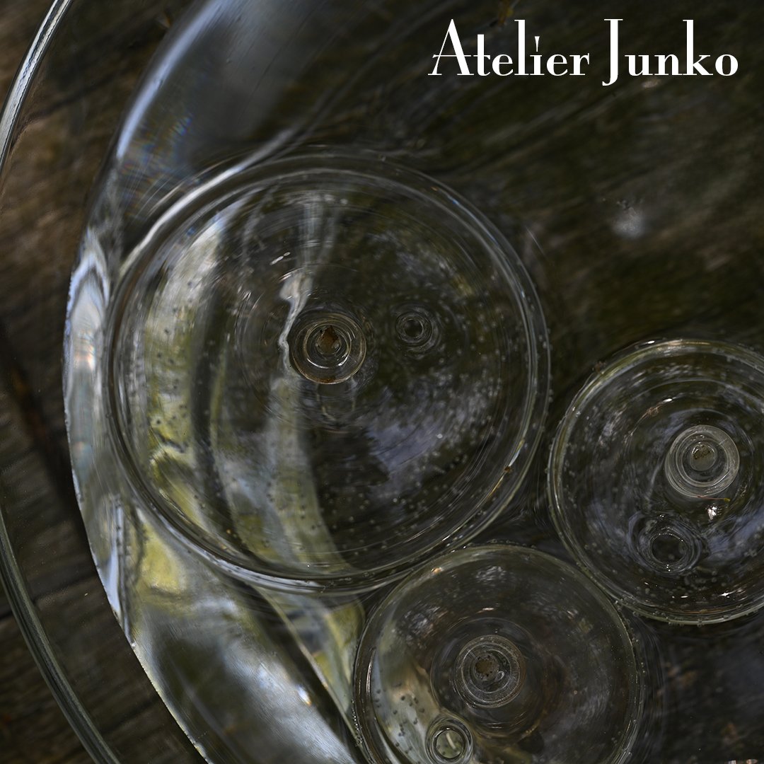 フロートグラスオイルランプ Float Glass Oil Lamp | Atelier Ju