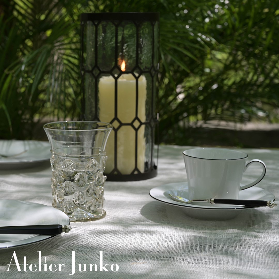 BERLINブラックライン カップ＆ソーサー KPM