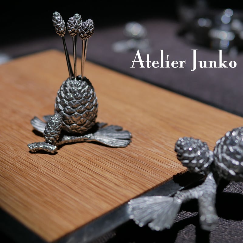 ピックセット パインコーン Cocktail pick set Pinecone | Atel