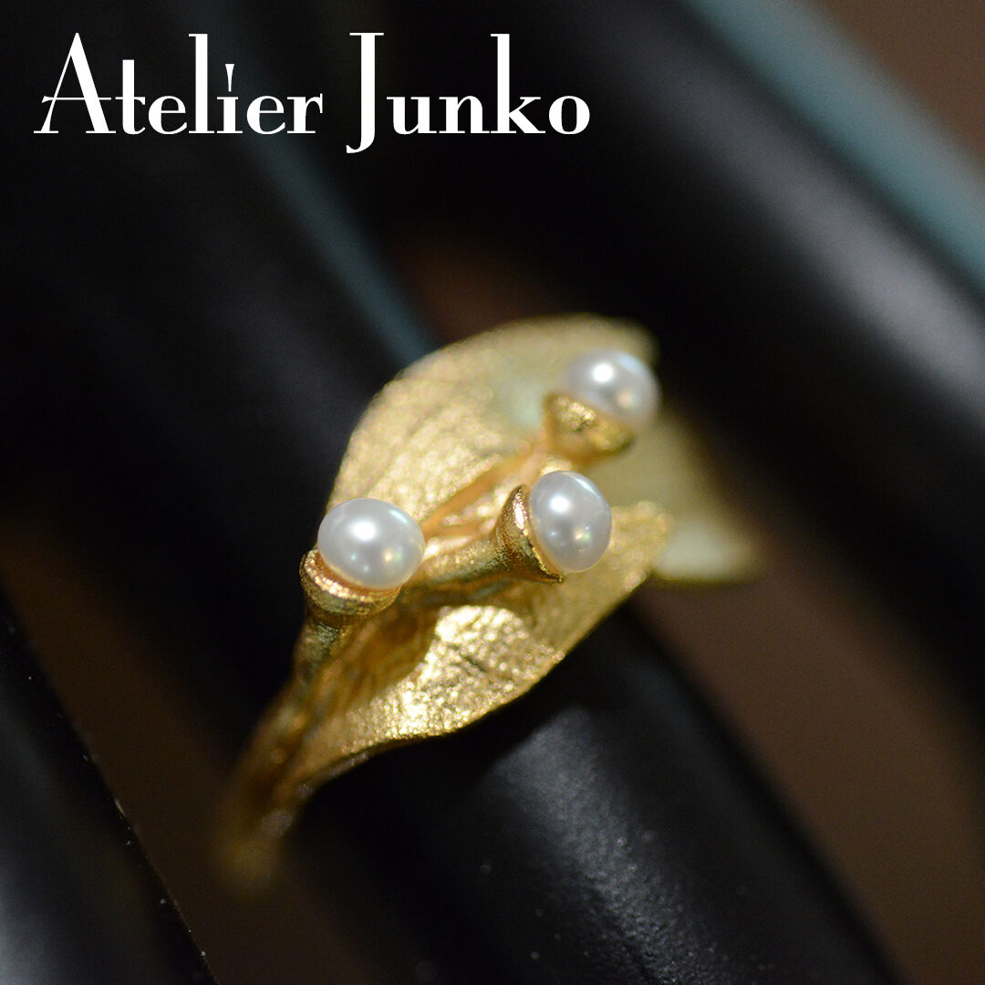 ベイリーフ リング NN-JW8428GPWP | Atelier Junko EC shop
