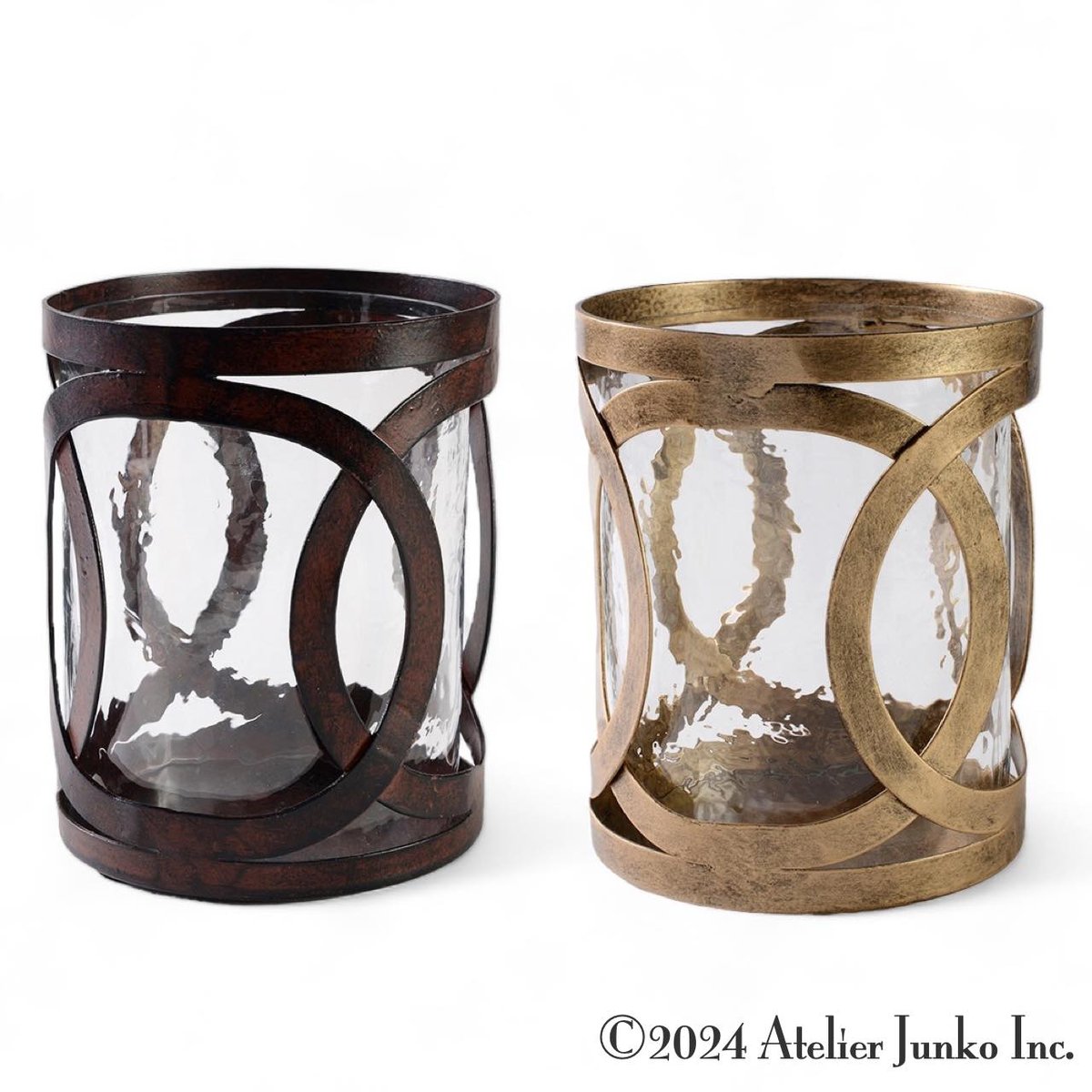 キャンドルホルダー アイアンリング S | Atelier Junko EC shop