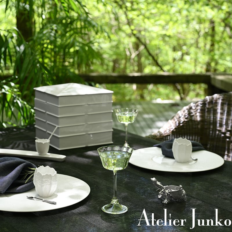 白磁 家型七段重 仕切り JZR-8003-4~6 | Atelier Junko EC shop