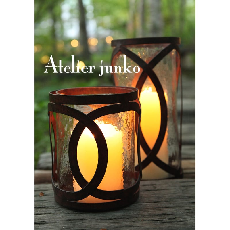 キャンドルホルダー アイアンリング L Candleholder Iron Ring キャンドルホルダー アイアンリング L Candleholder Iron Ring