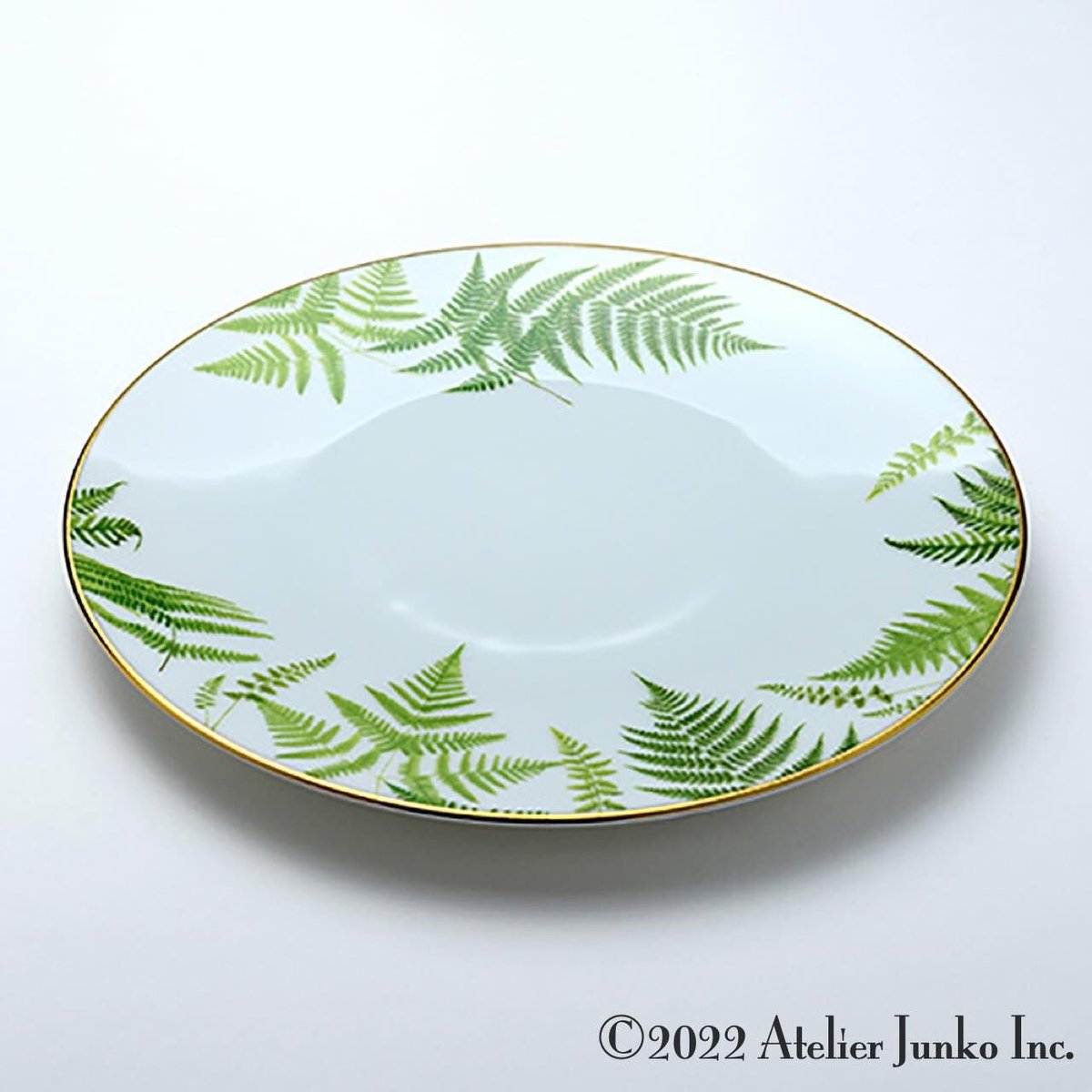 ファーンシダ プレート Fern plate | Atelier Junko EC shop