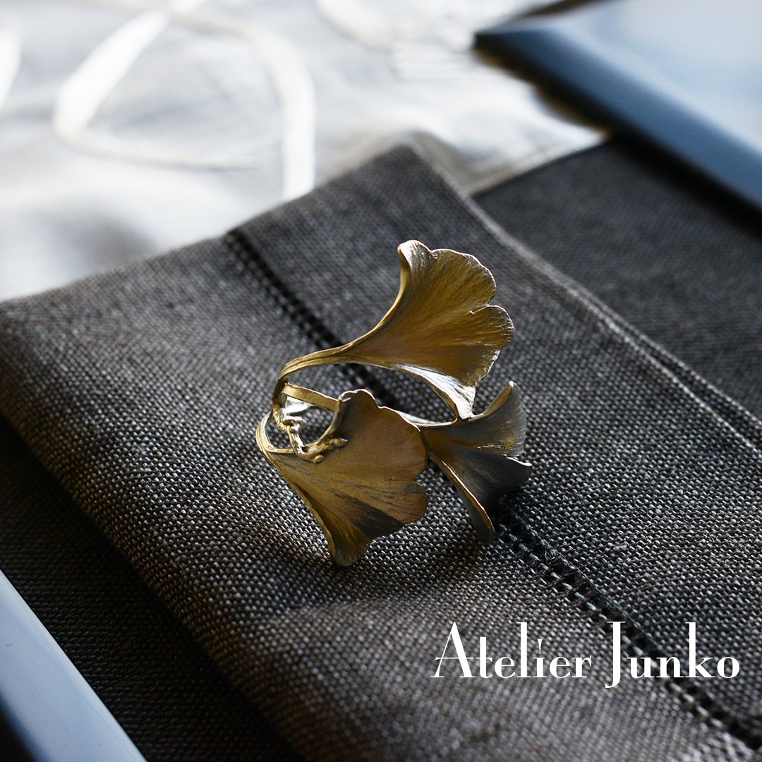 ナプキンリング リーフ Ⅱ Napkin Ring Leaf Ⅱ | Atelier Junk