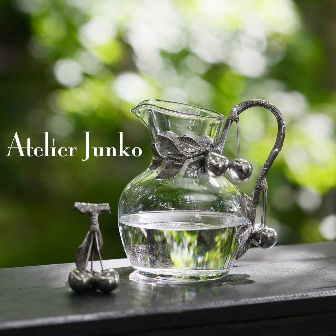 カードホルダー チェリー Card holder cherry | Atelier Junko