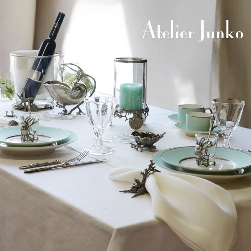 キャンドルホルダー ハリケーン シェル Candleholder Shell | Atelie