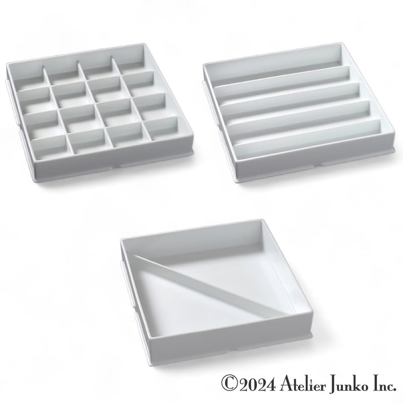 白磁 家型七段重 仕切り JZR-8003-4~6 | Atelier Junko EC shop