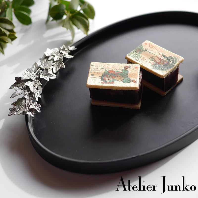 トレー ウッド オーバル アイビー Tray Wood Oval Ivy | Atelier