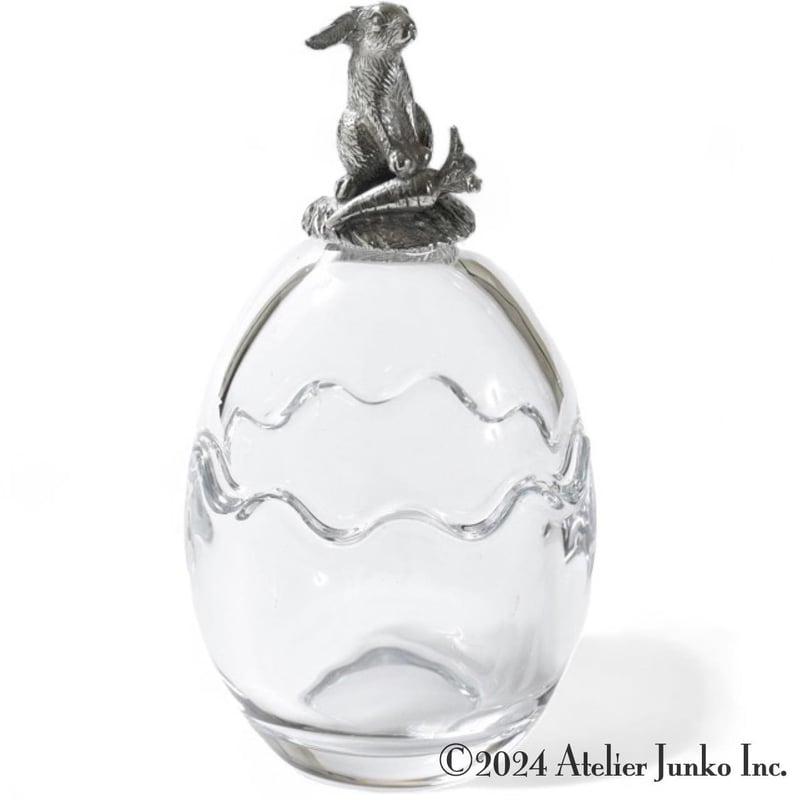 ボックス グラス ラビット&キャロット Glass Box Rabbit