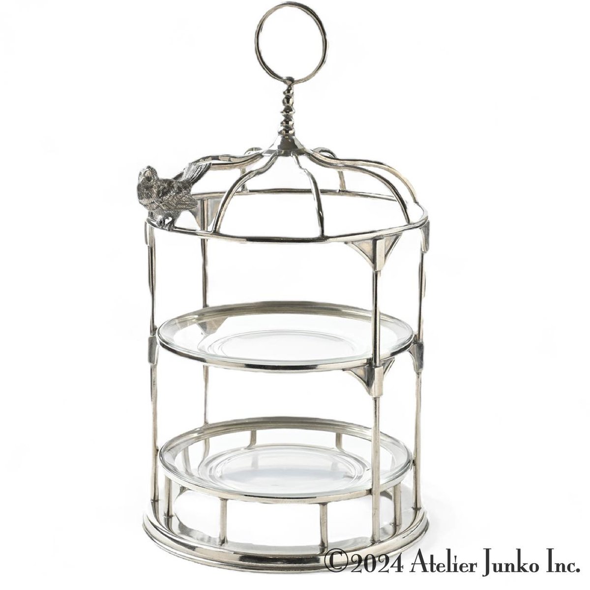 2段ケーキスタンド バードケージ Cake stand bird cage | Atelier