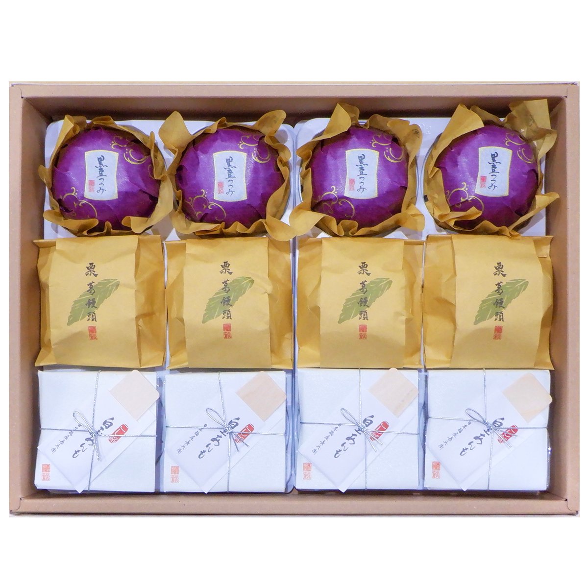 白玉あんも頭詰合せ【B】（3種12個入） | 日本橋屋長兵衛｜送料