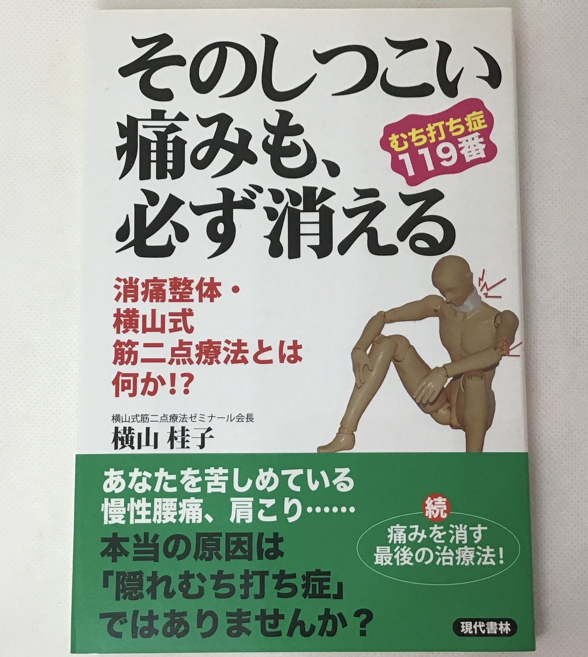 痛みを消す最後の治療法! : プロの治療家も注目する横山式筋二点療法 : 腰痛… 痛みを消す最後の治療法! : プロの治療家も注目する横山式