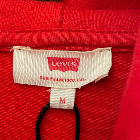 ☆タグ付き新古品☆ Levi's × SUPER MARIO コラボレーションプルオーバーパーカー レッド Mサイズ