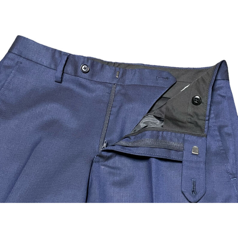 GREEN LABEL RELAXING STRONA生地 ウールスーツ ネイビー 44 GREEN LABEL RELAXING STRONA生地 ウールスーツ ネイビー 44