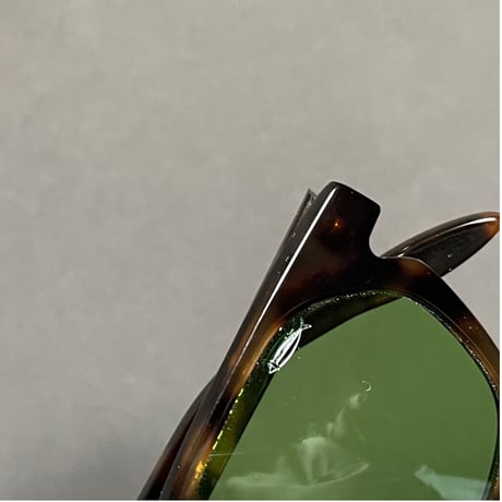 展示品渡し ★新品★ MADE IN ITALY製 SARAGHINA ARIA 481-GE2 HANDMADEサングラス べっ甲色 グリーンレンズ