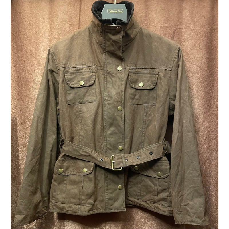 極美品　バブアー　ビデイル　オイルドジャケット　ハンティングジャケット　ブラウン Barbour バブアー ビデイルブラウン
