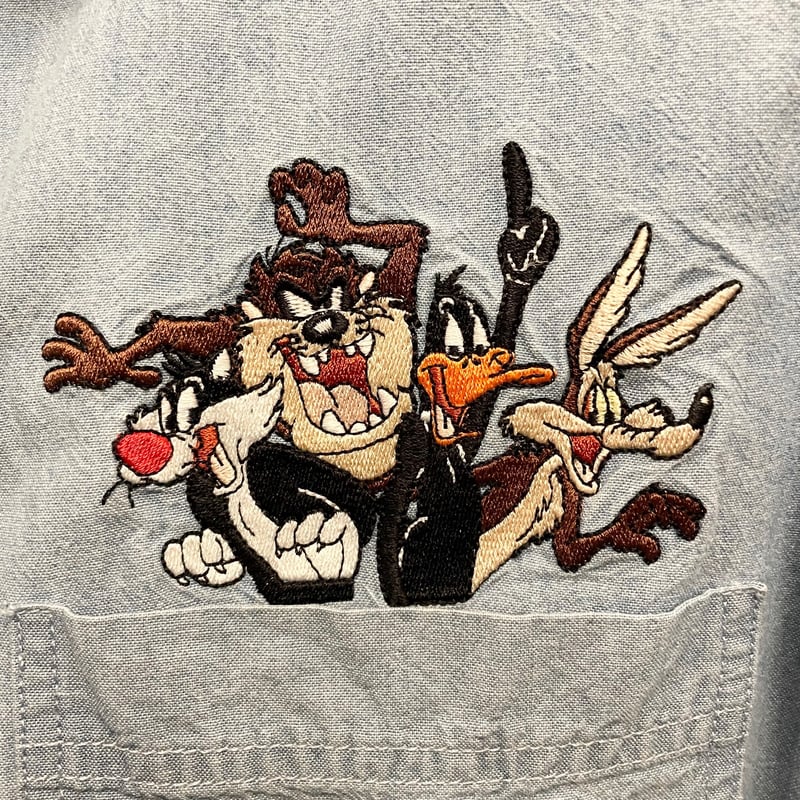 レギュラー古着！2001年 Warner Bros. ロードランナー 刺繍シャツ 楽天市場】アウトレット!!ブレイブマン ルーニーテューンズ