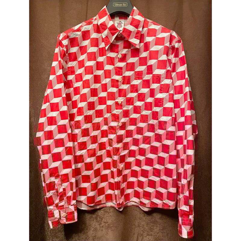 MADE IN JAPAN製 PHENOMENON 2008年モデル 長袖ブロックチェック MADE IN JAPAN製 PHENOMENON 2008年モデル 長袖ブロックチェック