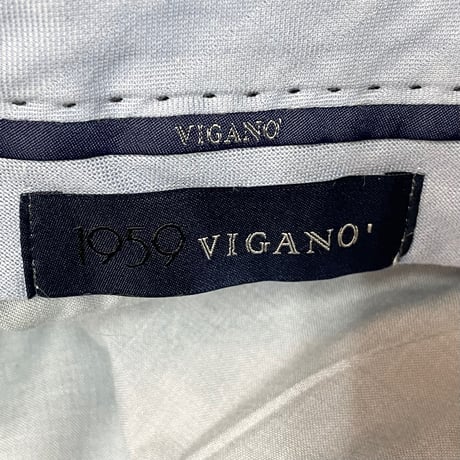 【SDI取り扱い】MADE IN ROMANIA製 VIGANO チェック柄コットンスラックス マルチカラー