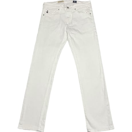 MADE IN USA製 ADRIANO GOLDSCHMIED ホワイトデニムパンツ ホワイト W30サイズ