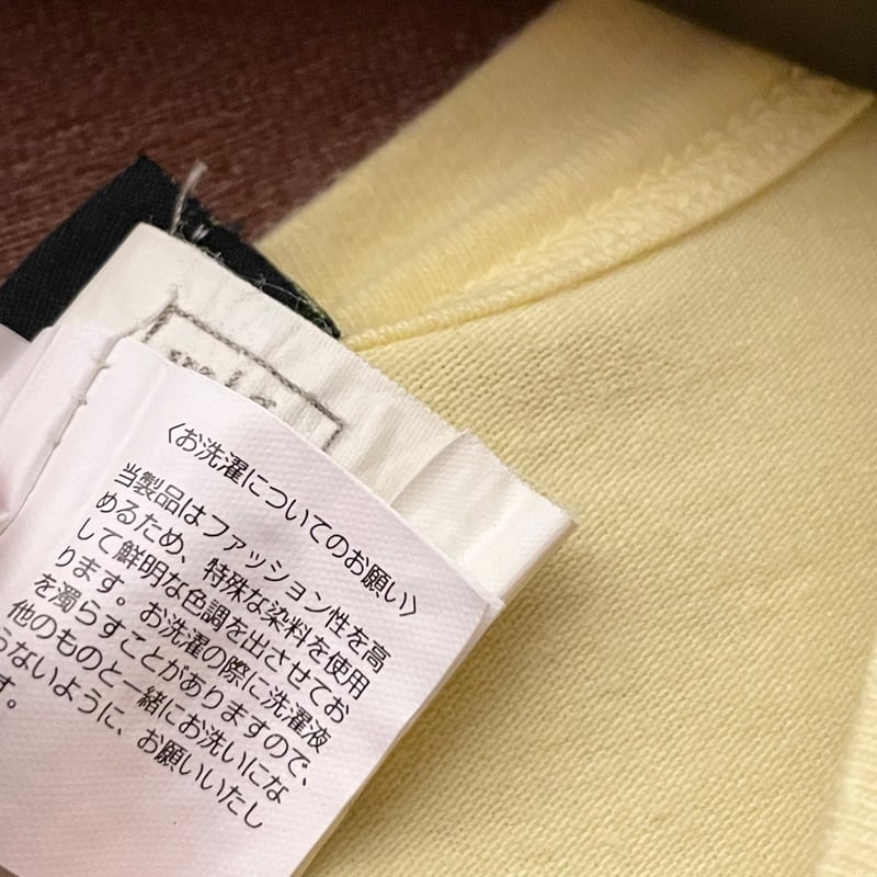 MADE IN ITALY製 VERSACE JEANS COUTURE VネックTシャツ ベ