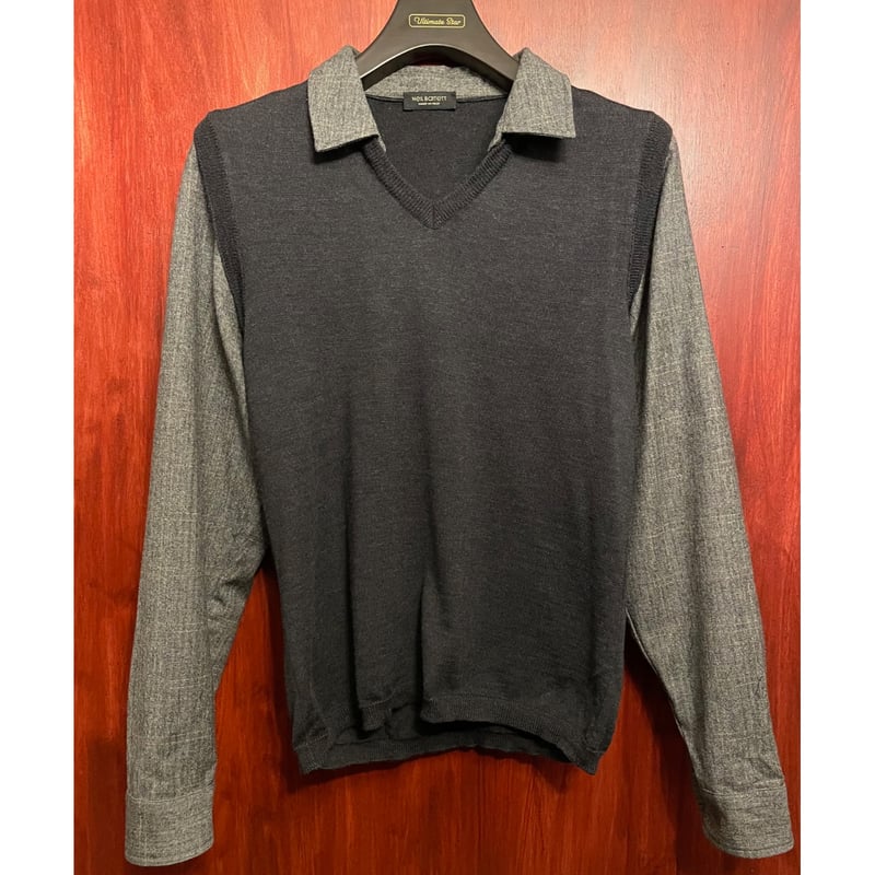 希少 サン・フレール期 MADE IN ITALY製 NeIL BarreTT ニットベストド 希少 サン・フレール期 MADE IN ITALY製 NeIL BarreTT ニットベストド