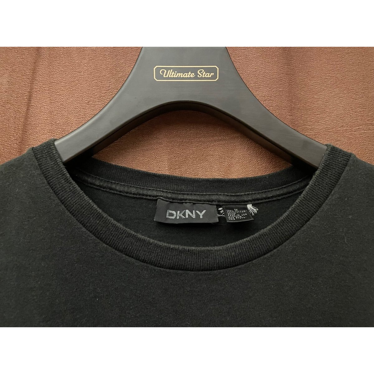 希少 MADE IN USA製 90s DKNY プリントTシャツ ブラック Mサイズ 希少 MADE IN USA製 90s DKNY プリントTシャツ ブラック Mサイズ