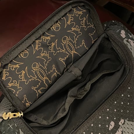 激レア MADE IN JAPAN製 SWAGGER × PORTER 2007年モデル オリジナルカモフラージュ柄キャップ収納ボックス型バッグ グレー