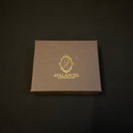 箱付き シルバー925製 AVALANCHE いぶし加工マイアミキューバン喜平バングル シルバー Fサイズ