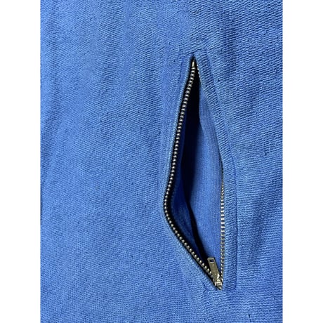 MADE IN GERMANY製 Frank Leder トラックジャケット ブルー×レッド XSサイズ
