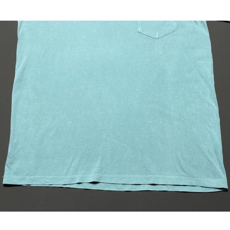 BEAUTY & YOUTH UNITED ARROWS PARMA-SHRUNK Vネック半袖Tシャツ グレイッシュグリーン Lサイズ