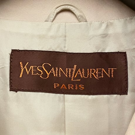 Yves Saint Laurent トレンチコート ベージュ