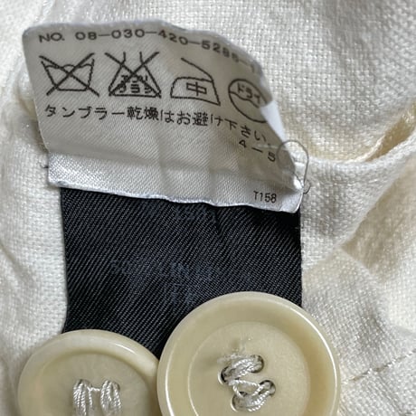 【ベイクルーズ取り扱い】ISABEL MARANT ÉTOILE コットンリネンパンツ アイボリー 1サイズ