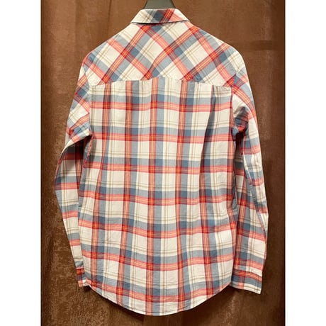 レア品 MADE IN PORTUGAL製 Barbour Steve McQueen Collection 長袖チェックシャツ マルチカラー Mサイズ