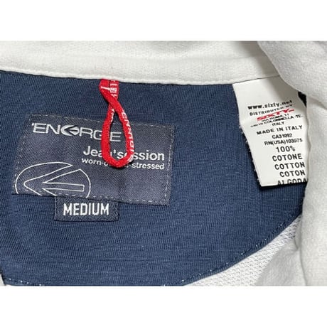 MADE IN ITALY製 ENERGIE フルジップトラックジャケット ホワイト Mサイズ