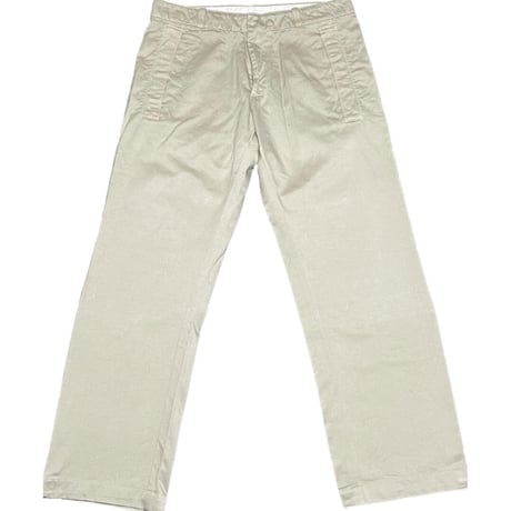 ▲訳あり商品▲ MADE IN ITALY製 MANDARINA DUCK コットンパンツ ベージュ 48サイズ