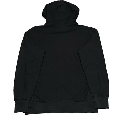 MADE IN CANADA製 SUPREME NEWYORKロゴプルオーバーパーカー ブラック Mサイズ