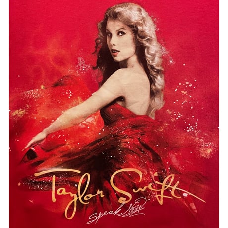 Taylor Swift Speak Now バンドTシャツ SHOOTボディ レッド Sサイズ