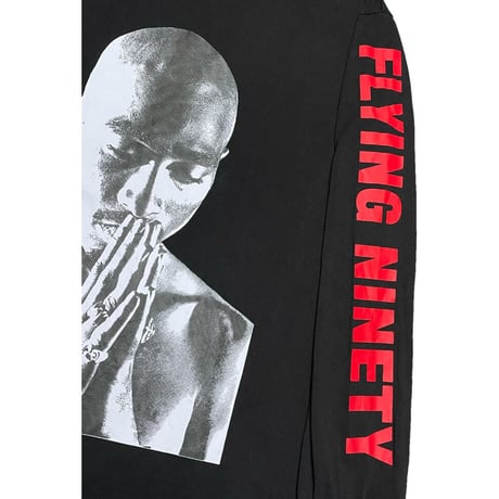 FLYING NINETY 2PAC 長袖Tシャツ ブラック Lサイズ